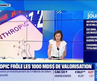Replay Good Morning Business - Anthropic frôle les 1.000 milliards de valorisation