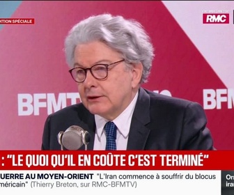 Replay Face à Face - Prix des carburants: Le quoi qu'il en coûte, c'est terminé, affirme Thierry Breton