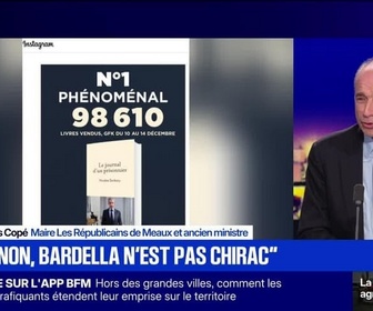 Replay BFM Grand Soir - Copé dénonce le double langage de Bardella - 16/12