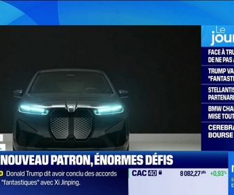 Replay Good Morning Business - BMW : nouveau patron, énormes défis
