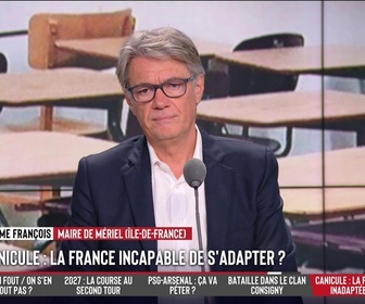 Replay Les Grandes Gueules - La France inadaptée à la canicule : écoles, bâtiments publics, logement, infrastructures…