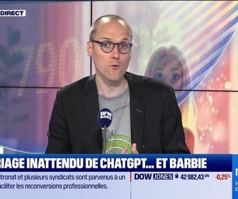 Replay Culture IA : Le mariage inattendu de ChatGPT... et Barbie, par Anthony Morel - 26/06