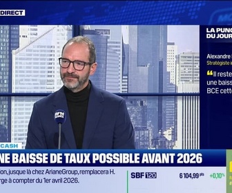 Replay BFM Bourse - La bourse cash : Il reste de la place pour une baisse des taux de la BCE cette année - 09/10