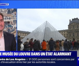 Replay Le Live BFM - Le musée du Louvre dans un état alarmant - 23/01