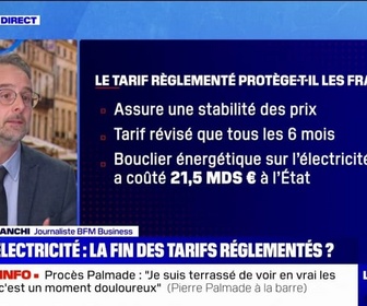 Replay La chronique éco - Électricité: vers la fin des tarifs réglementés?