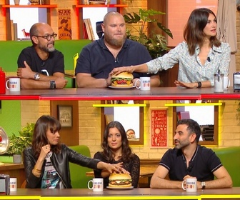 Replay Burger Quiz avec Héléna Noguerra, Kheiron, Maurice Barthelémy et Bérénice Bejo