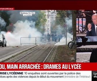 Replay BFM Grand Soir - Œil perdu, main arrachée : drames au lycée - 05/10