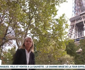 Replay Un jour, un doc - Arnaques, vols et ventes à la sauvette : le charme brisé de la tour Eiffel