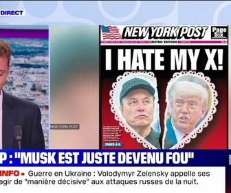 Replay Parlons info ! - Accusations, clash... Trump et Musk se déchirent - 06/06