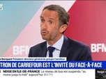 Replay Face à Face - Mercosur: La conséquence pour nous est relativement limitée, assure Alexandre Bompard, président-directeur du groupe Carrefour