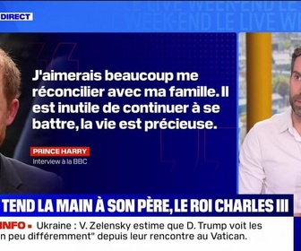 Replay Le live bfm - Harry tend la main à son père, le roi Charles III - 03/05