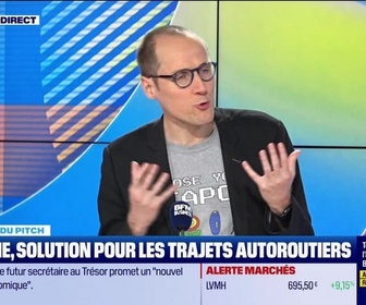 Replay Good Morning Business - Le débrief du Pitch : Symone, solution pour les trajets autoroutiers, par Anthony Morel - 17/01