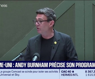 Replay Good Morning Business - Royaume-Uni : Andy Burnham précise son programme