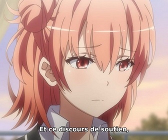 Replay My teen romantic comedy SNAFU - S2 E3 - Silencieusement, Yukino Yukinoshita forge sa détermination