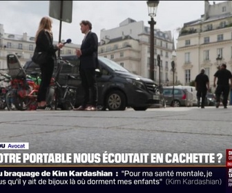 Replay 20H BFM - LE REPORTAGE DU 20H - Et si nos téléphones portables nous écoutaient en cachette?