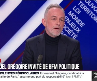 Replay BFM Politique - PSG, prix de l'immobilier, histoire de la ville : Emmanuel Grégoire, connaît-il bien Paris ?