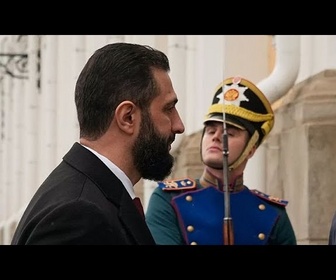 Replay Le président syrien reçu au Kremlin, Ahmad al-Charaa demande l'extradition de Bachar al-Assad