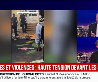 Replay BFM Grand Soir - Blocages et violences : hautes tensions devant les lycées - 29/09