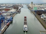 Replay La sécheresse complique la navigation sur le Rhin