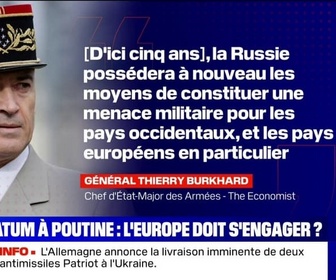 Replay Parlons info ! - Le chef d'état-major des armées estime que la Russie pourrait représenter une véritable menace pour l'Europe d'ici cinq ans
