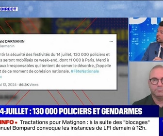 Replay Week-end direct - 14 juillet : 130 000 policiers et gendarmes - 13/07