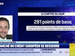 Replay BFM Bourse - Le chiffre du jour : 281 points de base, niveau du iTraxx Crossover ce matin, l'indice de référence du crédit européen high yield - 16/04