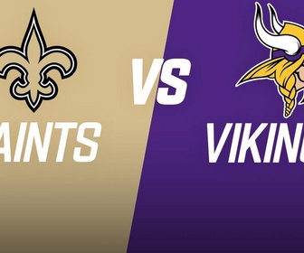 Replay Les résumés NFL - Week 10 : New Orleans Saints @ Minnesota Vikings