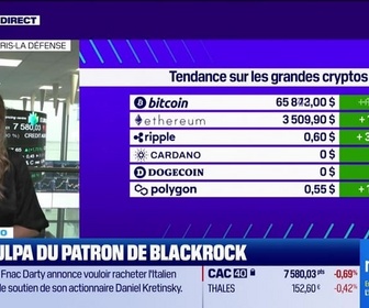 Replay BFM Crypto, la Chronique - BFM Crypto : Mea culpa du patron de Blackrock - 17/07