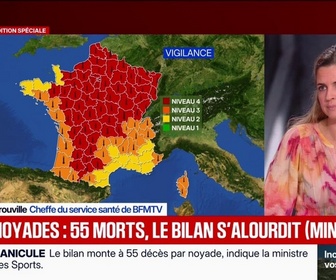 Replay Apolline de 9 à 10 - Canicule: le bilan monte à 55 morts par noyade d'après la ministre des Sports