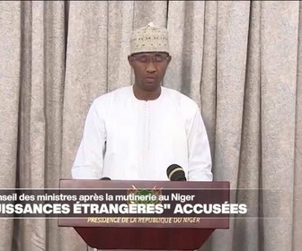 Replay Journal de l'Afrique - Mutinerie au Niger : les autorités accusent à nouveau la France et ses valets africains