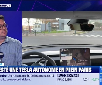 Replay Tech & Co, la quotidienne - On a testé une Tesla autonome en plein Paris - 18/12