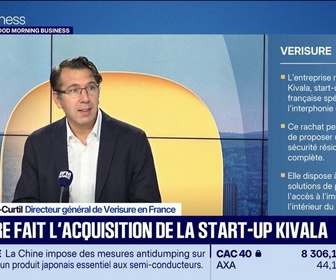 Replay Good Morning Business - Verisure fait l'acquisition de la start-up Kivala