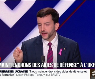 Replay BFM Politique - Libération de stocks stratégiques de gazole: C'était l'idée de Marine Le Pen et de Jordan Bardella, clame Jean-Philippe Tanguy (RN)