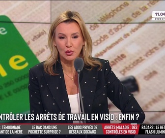 Replay Les Grandes Gueules - Contrôler les arrêts de travail en visio : enfin ?