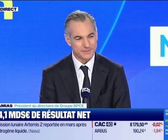 Replay Good Morning Business - DIRECT VIDÉO - Nicolas Namias, président du directoire de Groupe BPCE, est notre invité