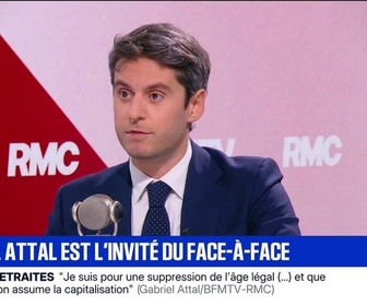 Replay Face à Face - Chacun est libre de sa parole: Gabriel Attal répond à Élisabeth Borne, qui a décliné son invitation à la table ronde du groupe Renaissance