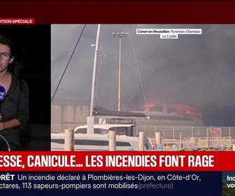 Replay BFM Grand Soir - Sécheresse, canicule… les incendies font rage - 02/07
