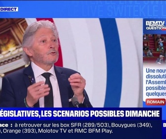 Replay Le Live Switek - BFMTV répond à vos questions : Législatives, Combien reste-t-il de députés à élire ? - 05/07