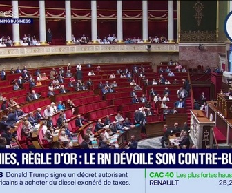 Replay Good Morning Business - Le Rassemblement national dévoile son contre-budget
