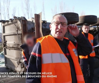 Replay Les docs du week-end - Urgences vitales et secours en hélico pour les pompiers des Bouches-du-Rhône