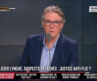 Replay Les Grandes Gueules - Policier tabassé à Tourcoing : la remise en liberté des suspects fait polémique. La justice anti-flic ?