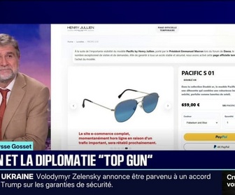 Replay 20H BFM - Le choix d'Ulysse Gosset - Emmanuel Macron et la diplomatie Top Gun