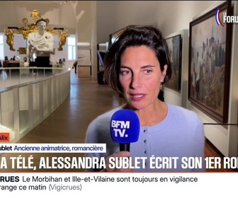 Replay BFM Première - Après la télé, Alessandra Sublet écrit son premier roman - 26/01