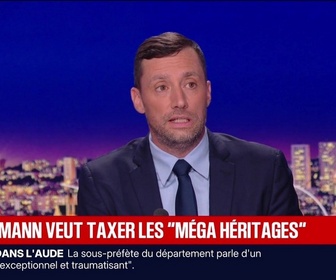 Replay BFM Grand Soir - Glucksmann veut taxer les méga-héritages - 25/08