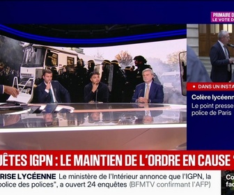 Replay Fauvelle Week-end - Mouvement lycéen : 24 enquêtes ouvertes par l'IGPN - 09/10