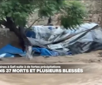 Replay Journal de l'Afrique - Au moins 37 morts dans des crues soudaines à Safi, de nouveaux orages attendus mardi