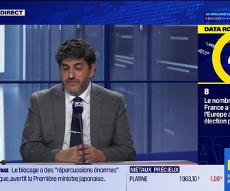 Replay BFM Bourse - La Data Room : 8 fois sur 9 = nombre de fois où l'indice français a sous-performé l'indice européen l'année précédant une élection présidentielle depuis 1974 - 04/05