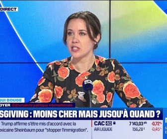 Replay Le monde qui bouge - Caroline Loyer : Thanksgiving moins cher mais jusqu'à quand ? - 28/11