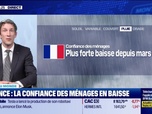 Replay BFM Bourse - L'éco du monde : La confiance des ménages français subit en avril sa plus forte baisse depuis mars 2022 et le début de la guerre en Ukraine - 24/04