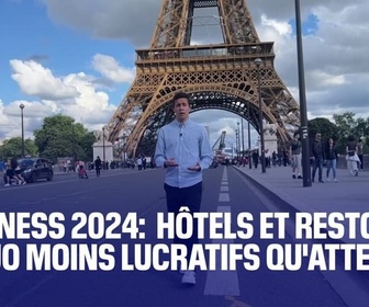 Replay Sport Business - BUSINESS 2024: le secteur de l'hôtellerie-restauration se prépare à des JO moins lucratifs qu'attendu